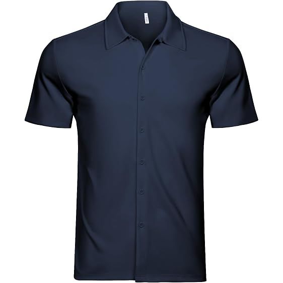 Men Wrinkle Free Short Sleeve Shirt